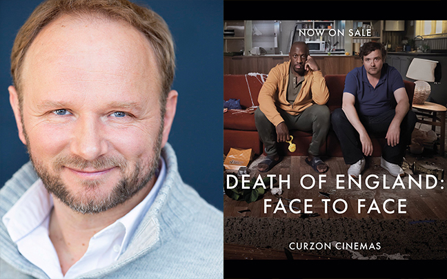 The National Theatre’s film; Death To England: Face To Face with our own Darren Hill can be seen now at Curzon cinema’s and on Sky Arts on November 25th.