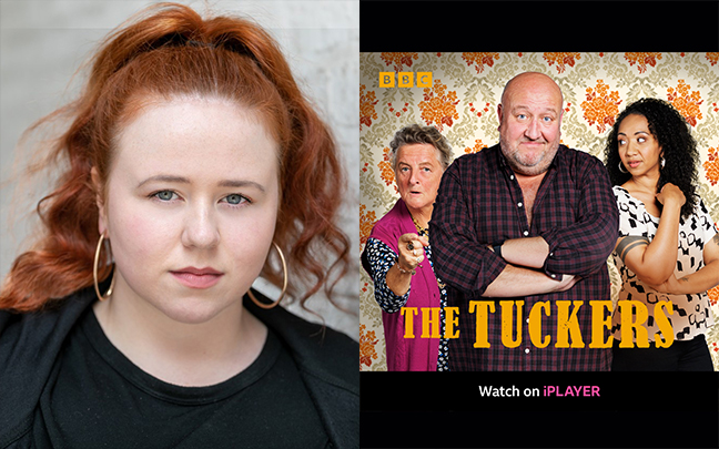 Samantha Spragg can be seen in the new series of The Tucker’s on BBC 2 and iPlayer